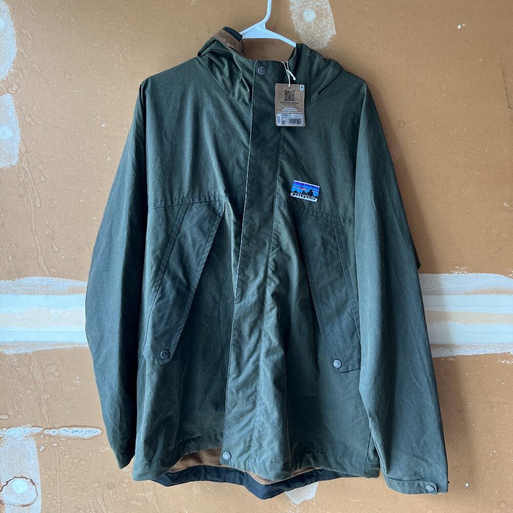 Patagonia Green Raincoat